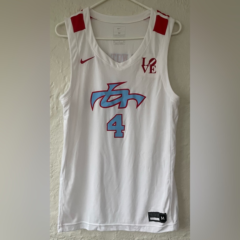 Nike Houston Rockets City Edition White Nike Swingman Jersey, #4 Jalen Green; M